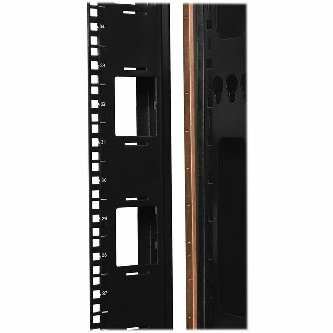 Eaton SRGROUND Tripp Lite by Eaton Barra de Puesta a Tierra de Bus de Cobre para Gabinete Servidor de Recinto de Bastidor de 42U