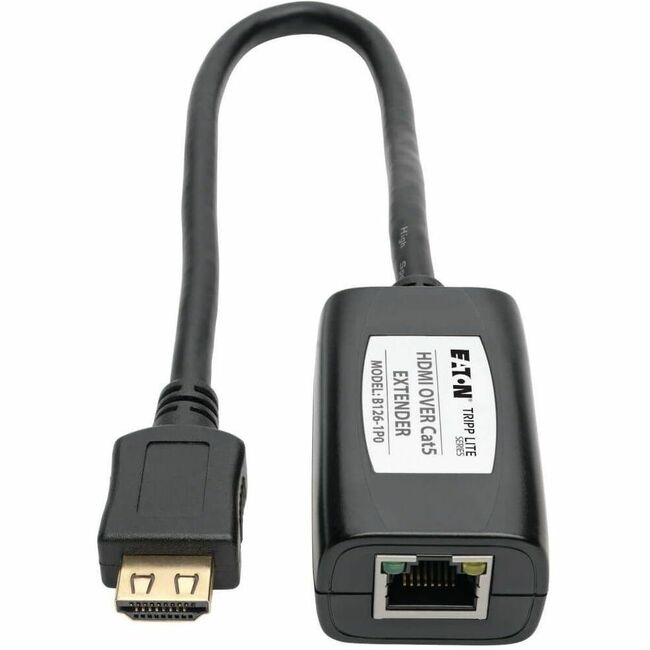 Eaton B126-1P0 Tripp Lite Series Extensor HDMI sobre Cat5/6 Pasivo, Receptor Remoto Estilo Caja para Video/Audio, Hasta 100 ft. (30 m), TAA