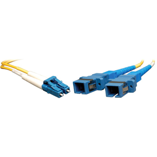 Eaton N458-001-9 Adaptador de Fibra Dúplex Monomodo 9/125 Serie Eaton Tripp Lite (LC-SC M/F) 1 pie (0.31 m)