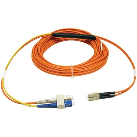 Eaton N424-01M Cable de Parcheo de Acondicionamiento de Modo de Fibra Óptica Serie Eaton Tripp Lite (SC/LC), 1M (3 ft.)