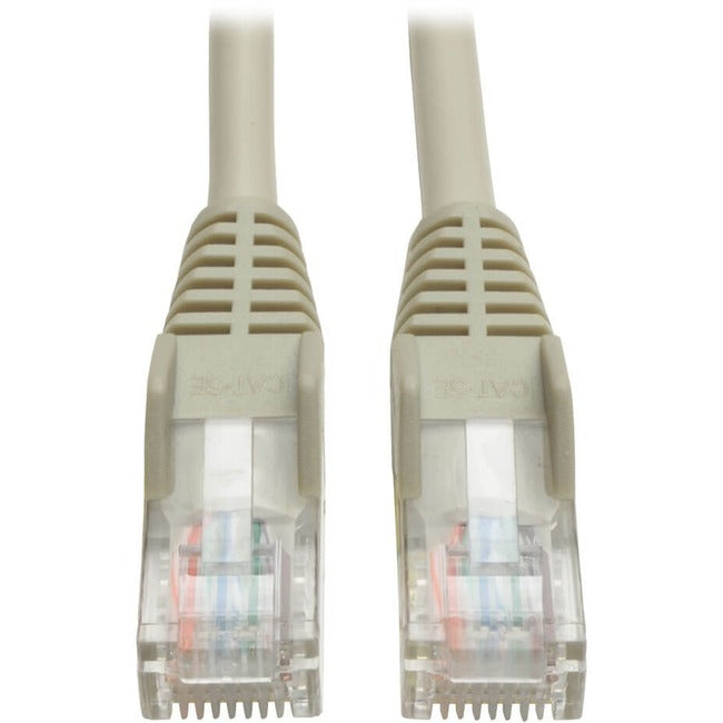 Eaton N001-150-GY Tripp Lite Series Cat5e 350 MHz Snagless Molded (UTP) Ethernet Cable (RJ45 M/M), PoE - Gray, 150 ft. (45.72 m)