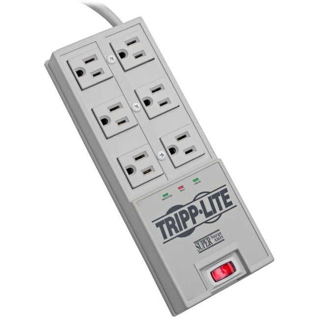 Eaton TR-6 Tripp Lite Series Protect It! Protector contra picos de 6 salidas, Cable de 6 ft. (1.83 m), 2420 Julios
