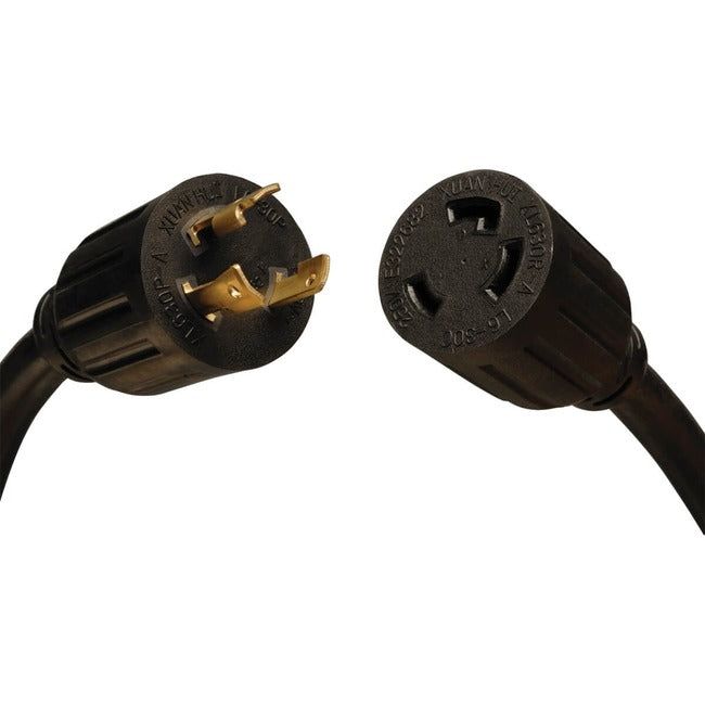 Eaton P041-008 Tripp Lite by Eaton Cable de Extensión de Potencia NEMA L6-30P a NEMA L6-30R - Servicio Pesado 30A 250V 10 AWG 8 ft. (2.43 m) Negro