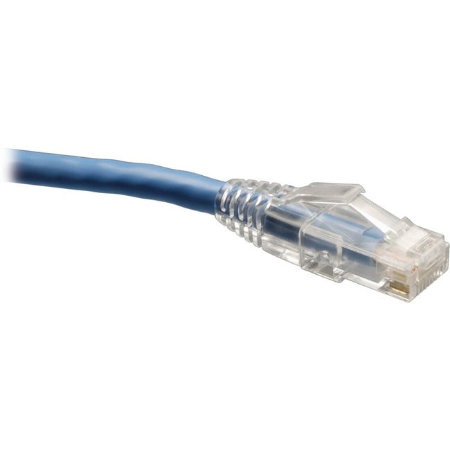 Eaton N202-125-BL Cable Ethernet Gigabit Cat6 de Conductor Sólido Snagless UTP de la Serie Eaton Tripp Lite (RJ45 M/M), PoE, Azul, 125 pies (38.1 m)