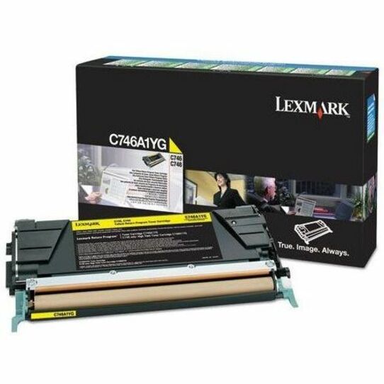 Lexmark C746A1YG Cartucho de Tóner Lexmark