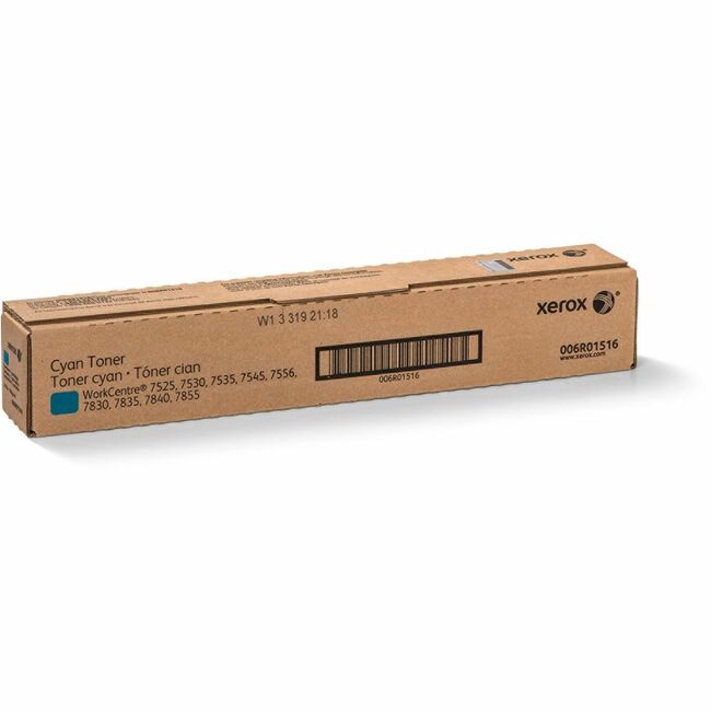 Xerox 006R01516 Genuine WorkCentre&reg; 7500 Series, 7800 Series, 7800i Series, 7970i, EC7800 Series, WorkCentre 7970, Cartucho de Tóner Cian