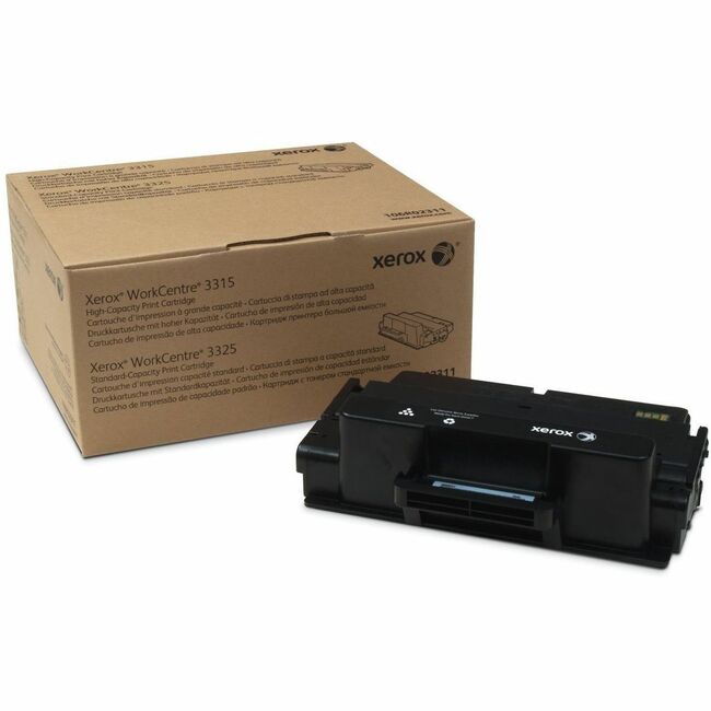 Xerox 106R02311 Genuine WorkCentre&reg; 3315/3325 Cartucho de Tóner Negro de Alta Capacidad (5000 Páginas) - 106R02311