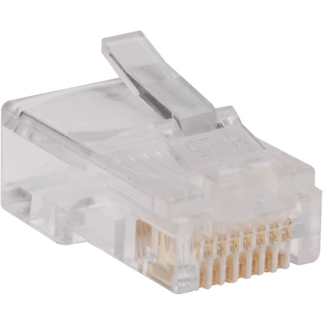Eaton N030-100 Tripp Lite by Eaton Conectores RJ45 para Cable Cat5e de 4 pares con Conductor Sólido / Trenzado Redondo Paquete de 100