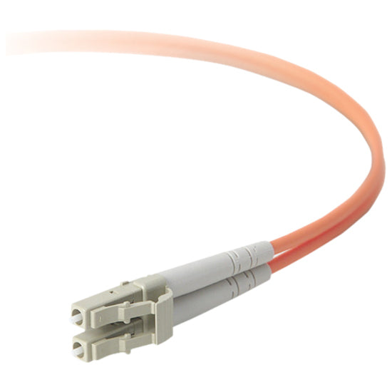 Belkin International INC F3F004-10M Cable de Fibra Óptica Belkin, Multimodo Aqua LC/LC Dúplex 10GB/100GB, 50/125 OM4