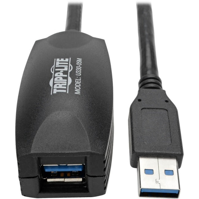 Eaton U330-05M Cable Extensor Activo Repetidor USB 3.0 SuperSpeed Serie Eaton Tripp Lite (A M/H), 5M (16.4 pies)