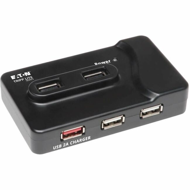 Eaton U360-412 Centro de Carga USB Eaton Tripp Lite Series de 6 Puertos - USB 3.x (5Gbps) y USB 2.0, Puerto de Carga Dedicado