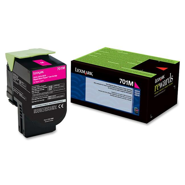 Lexmark 70C10M0 Cartucho de Tóner Lexmark Unison 701M