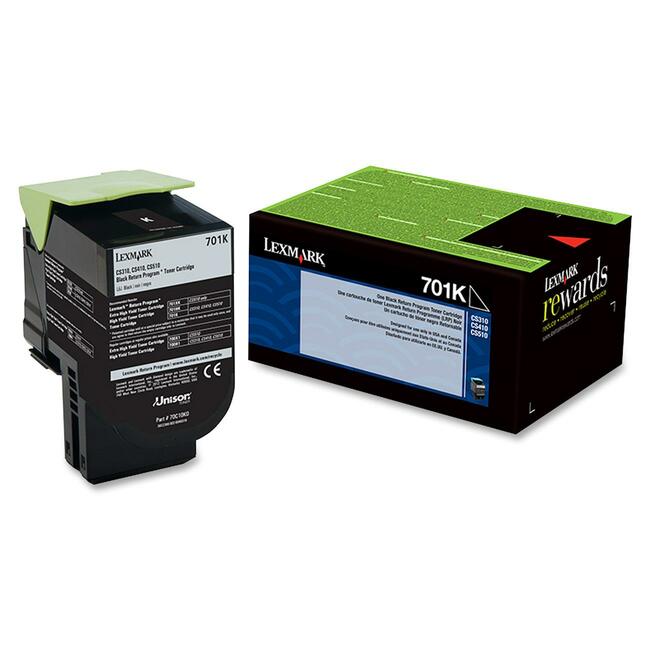 Lexmark 70C10K0 Cartucho de Tóner Lexmark Unison 701K