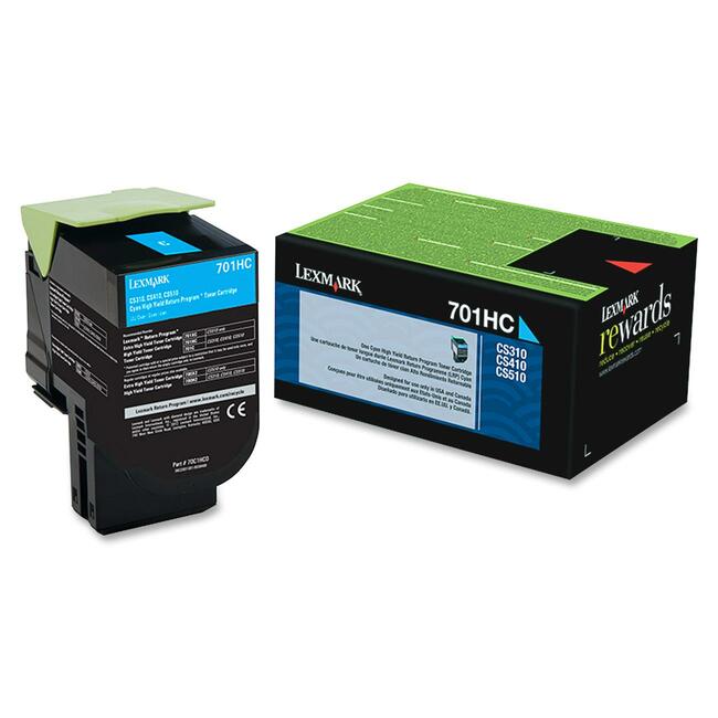 Lexmark 70C1HC0 Cartucho de Tóner Lexmark 701HC
