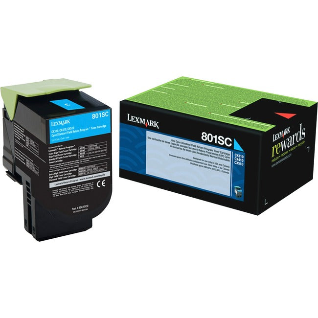 Lexmark 80C1SC0 Cartucho de Tóner Lexmark Unison 801SC