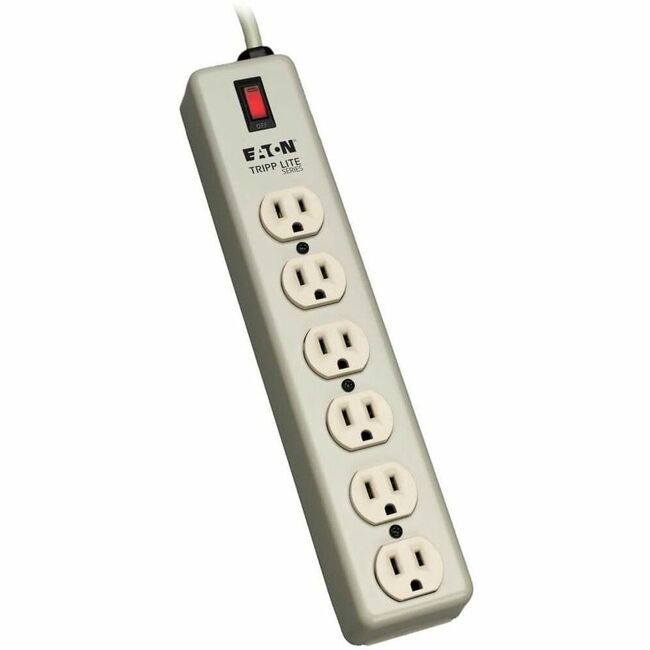 Eaton 6SPDX-15 Tripp Lite Series Industrial Power Strip, 6-Outlet, 15 ft. (4.6 m) Cord