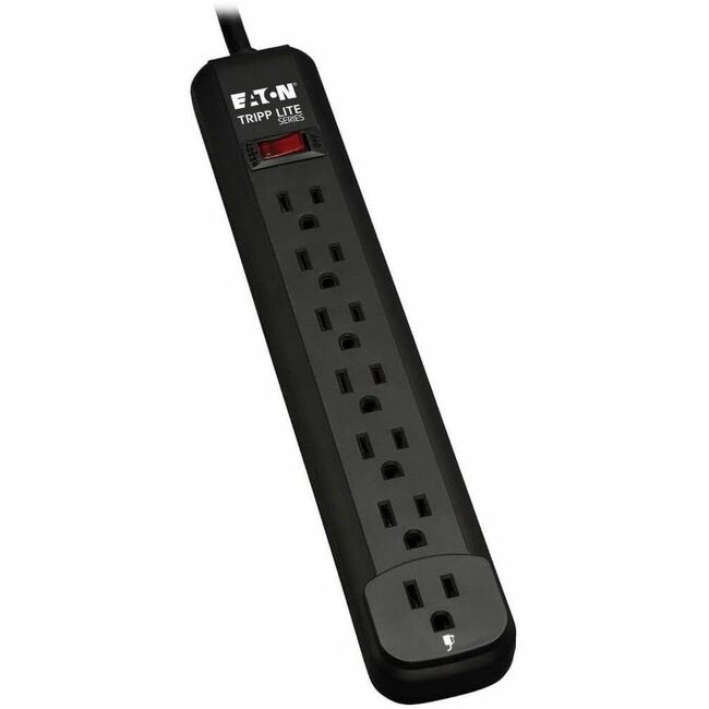 Eaton PS712B Tripp Lite by Eaton Power It! Regleta de 7 Tomas 12 ft. (3.66 m) Cable Carcasa Negra