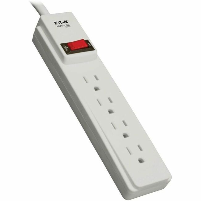 Eaton PS410 Tripp Lite Series Power It! Regleta de 4 Tomas de Corriente, Cable de 10 ft. (3.05 m)
