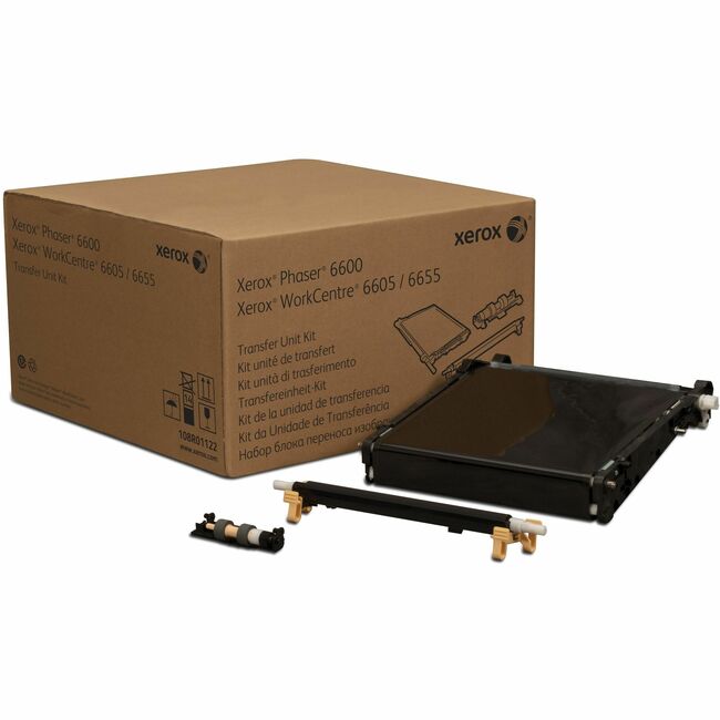 Xerox 108R01122 Kit de Mantenimiento Xerox, Phaser 6600/WorkCentre 6605 & VersaLink C400/C405 (incluye Rodillo de Transferencia Sesgado, Rodillo de Alimentación y Correa de Transferencia) Artículo de Larga Duración, Típicamente No Requerido