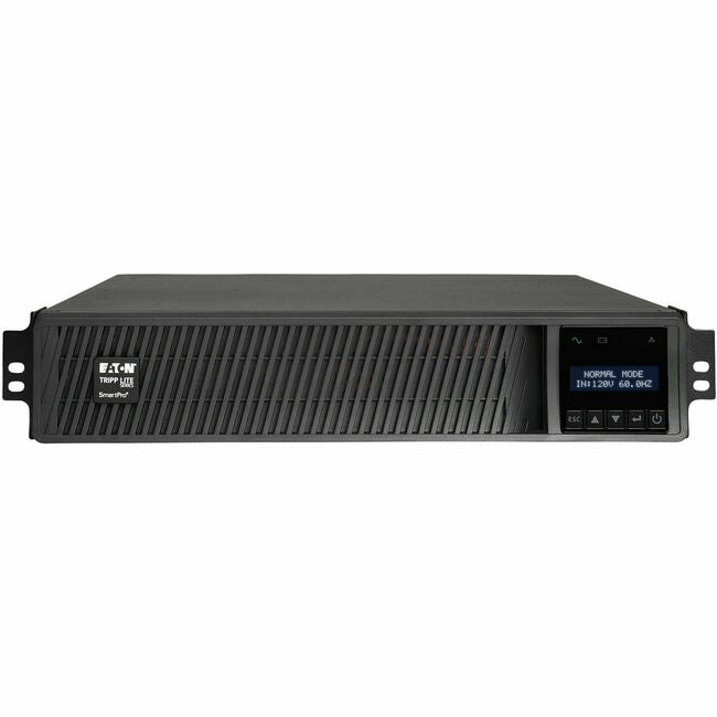 Eaton SMART3000RM2UN Tripp Lite by Eaton series SmartPro 3000VA 3000W 120V Line-Interactive Sine Wave UPS - 7 Outlets, Network Card Included, LCD, USB, DB9, 2U Rack/Tower