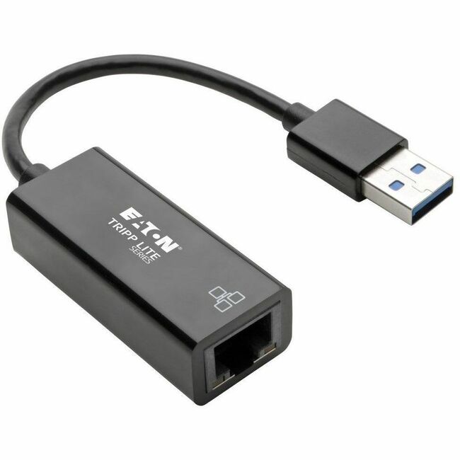 Eaton U336-000-R Tripp Lite by Eaton Adaptador de Red NIC Ethernet Gigabit USB 3.0 - 10/100/1000 Mbps Negro