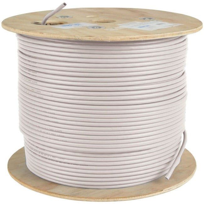 Eaton N022-01K-WH Tripp Lite by Eaton Cat5e 350 MHz Solid Core (UTP) PVC Bulk Ethernet Cable - White 1000 ft. (304.8 m) TAA