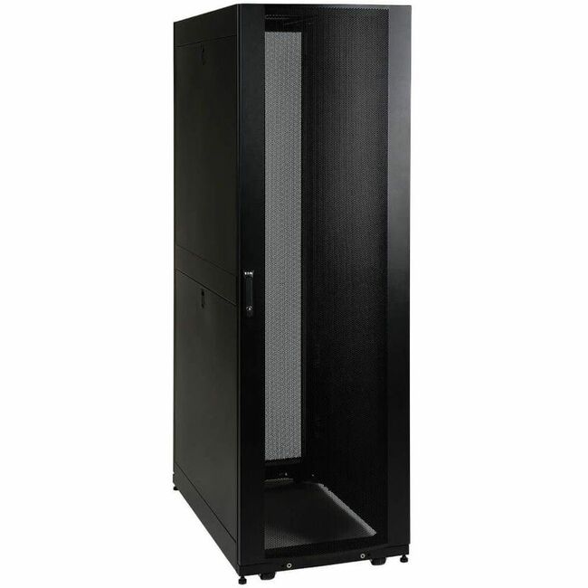 Eaton SR42UBMD Tripp Lite by Eaton Gabinete de Enclosure SmartRack 42U de Profundidad Media con puertas y paneles laterales