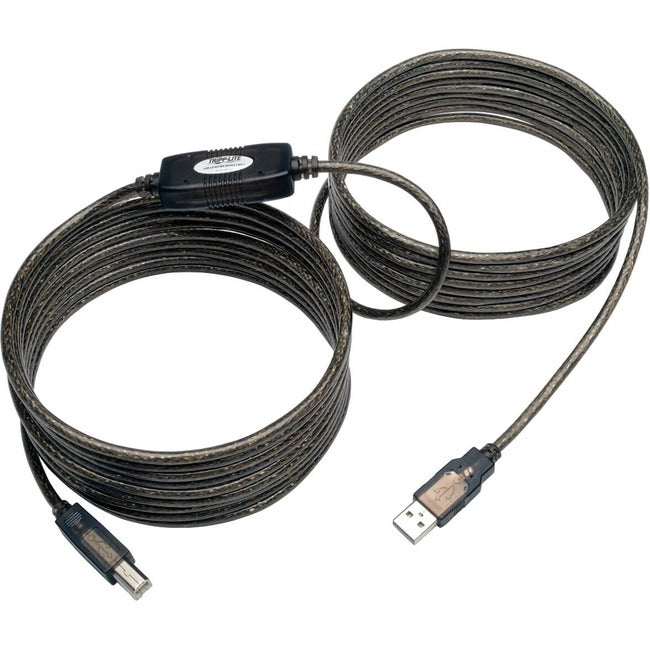 Eaton U042-025 Cable Repetidor Activo USB 2.0 A a B Serie Eaton Tripp Lite (M/M), 25 pies (7.62 m)