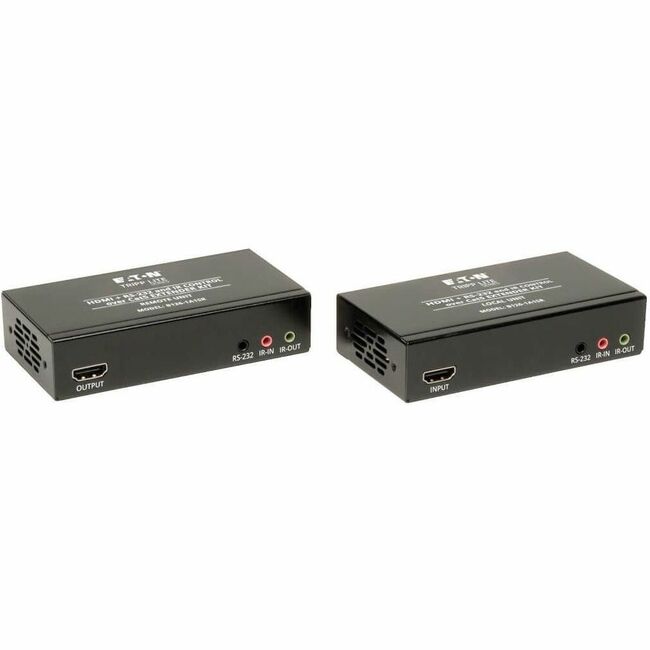 Eaton B126-1A1SR Kit Extensor Eaton Tripp Lite Series HDMI sobre Cat5/6, Transmisor/Receptor, 4K, Control Serial e IR, Hasta 328 pies (100 m), TAA