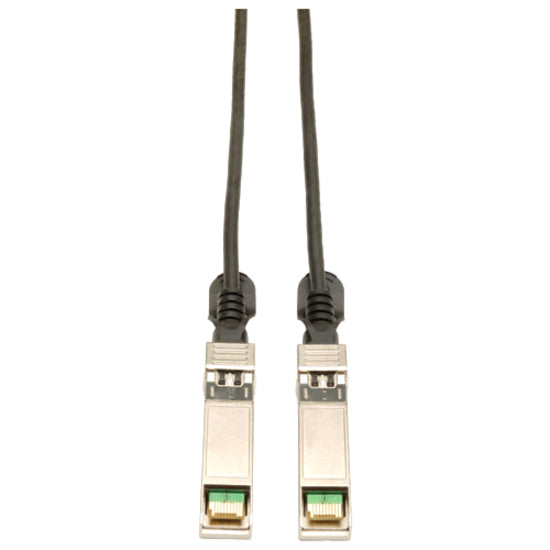 Eaton N280-005-BK Tripp Lite by Eaton SFP+ 10Gbase-CU Passive Twinax Copper Cable SFP-H10GB-CU1-5M Compatible Black 5 ft. (1.52 m)