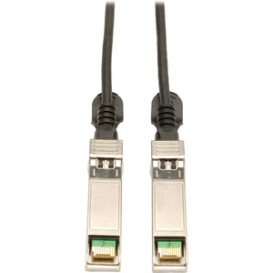 Eaton N280-07M-BK Tripp Lite by Eaton SFP+ 10Gbase-CU Cable de Cobre Twinax Pasivo SFP-H10GB-CU7M Compatible Negro 7M (22.96 ft.)