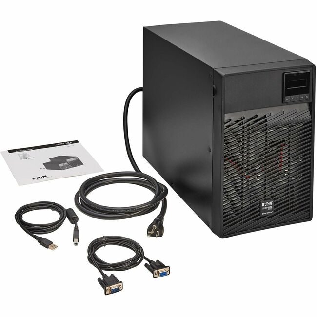 Eaton SU2200XLCD Tripp Lite by Eaton Series SmartOnline 1960VA 1770W 120V Double-Conversion UPS - 7 Outlets, Extended Run, Network Card Option, LCD, USB, DB9, Tower