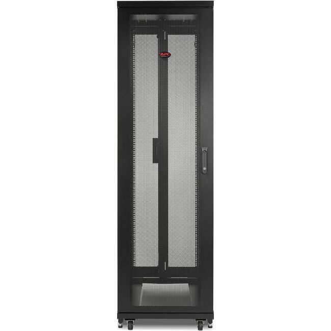 APC BY Schneider Electric AR2400FP1 APC NetShelter SV, Recinto para Rack de Servidor, 42U, 600W x 1060 D mm, con Laterales, Negro, Rack Único Sin Ensamblar