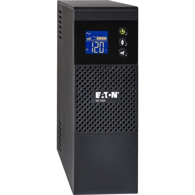 Eaton 5S1000LCD 5S UPS 1000VA 600 Watt 120V LCD Line-Interactive Battery Backup ECO USB