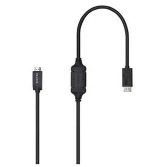 Belkin International INC F2CD001B03-E Cable Belkin DisplayPort a HDMI 3ft - Negro
