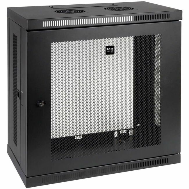 Eaton SRW12U13 Tripp Lite by Eaton SmartRack 12U Low-Profile Patch-Depth Wall-Mount Small Rack Enclosure