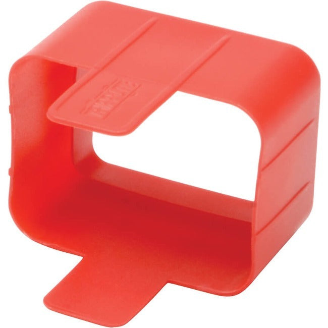 Eaton PLC19RD Tripp Lite Series Plug-Lock Inserts (C20 power cord to C19 outlet), Red, 100 pack