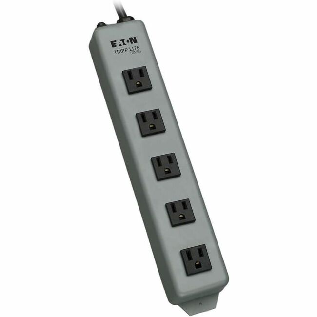 Eaton 602 Tripp Lite Series Regleta de Energía Industrial, 5 Tomas, Cable de 6 ft. (1.8 m), sin Interruptor