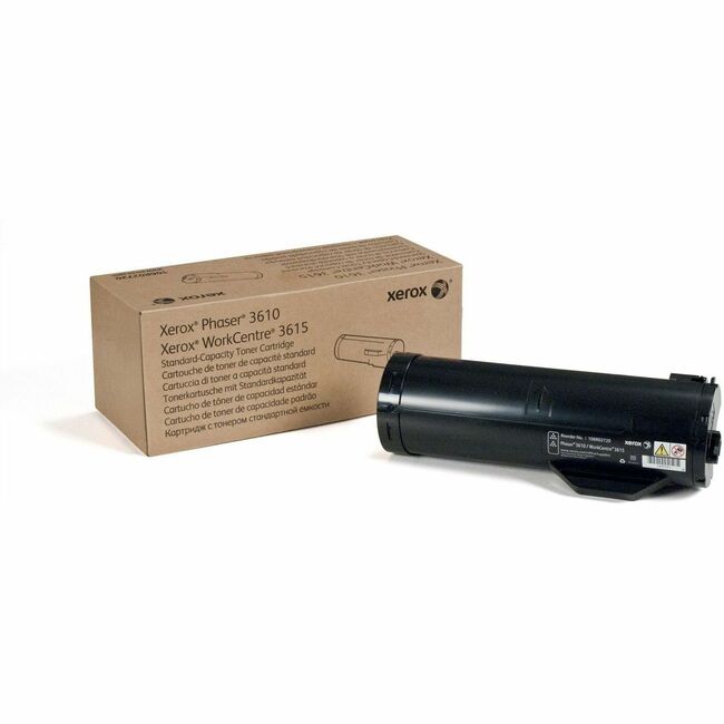 Xerox 106R02720 Genuine Phaser&reg; 3610, WorkCentre&reg; 3615 Cartucho de Tóner Capacidad Estándar Negro (5900 Páginas) - 106R02720