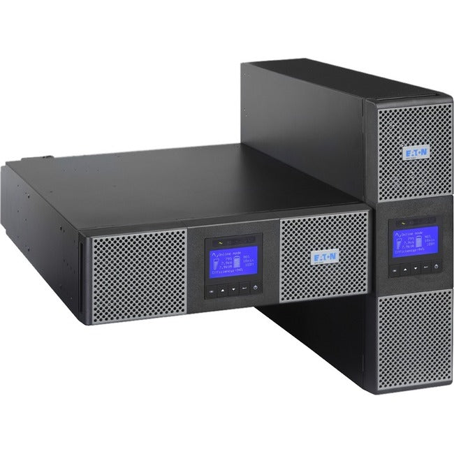 Eaton 9PX10KSP 9PX 10kVA 9kW 120/208V Split-Phase Online Double-Conversion UPS - Hardwired Input, 1 L6-30R, 2 L14-30R, Hardwired Output, Cybersecure Network Card, Extended Run, 6U