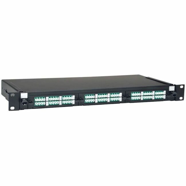 Eaton N492-036-LCLC-E Tripp Lite by Eaton Panel de Parcheo Rackmount de Fibra LC/LC de 36 Puertos Paso Directo 1U