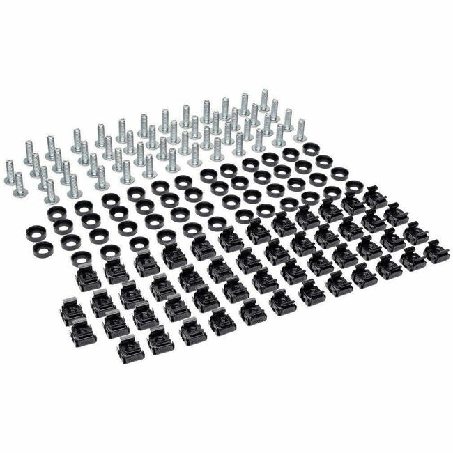Eaton SRCAGENUTS1224 Kit de Hardware para Rack Cuadrado Tripp Lite by Eaton SmartRack con 50 piezas de tornillos y arandelas 12-24