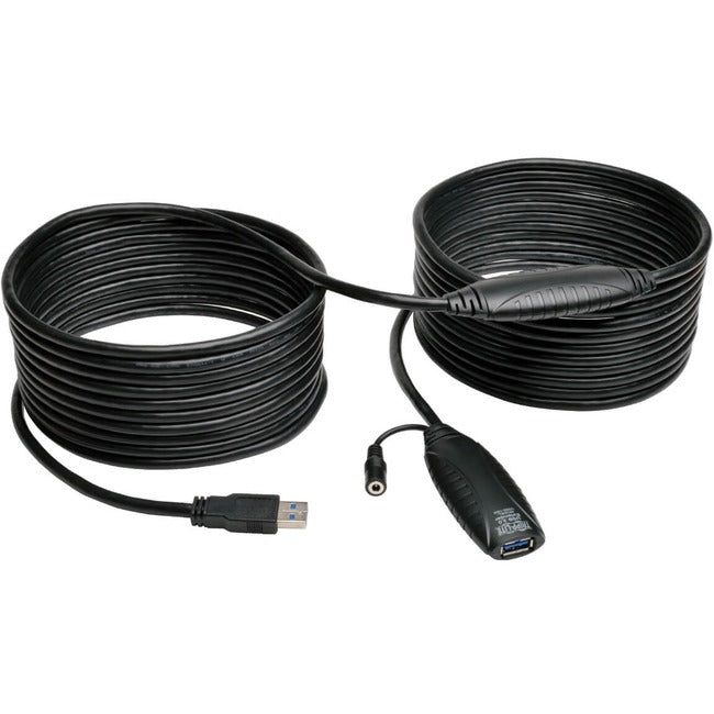 Eaton U330-10M Tripp Lite by Eaton 10M USB 3.0 SuperSpeed Active Extension Repeater Cable M/F 33ft 3 10 Meter