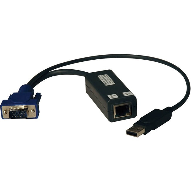 Eaton B078-101-USB-8 Tripp Lite by Eaton KVM Switch USB Server Interface Unit HD15 USB RJ45 8 Pack TAA