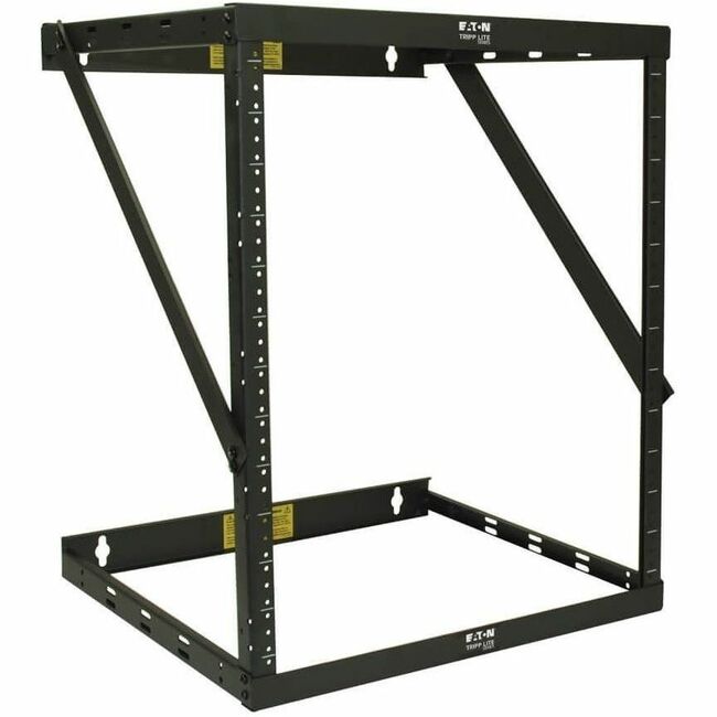 Eaton SRWO12UHD Tripp Lite by Eaton SmartRack 12U Bastidor de Montaje en Pared de Marco Abierto de 2 Postes de Profundidad de Conmutador Perfil Bajo Robusto Plegable Plano