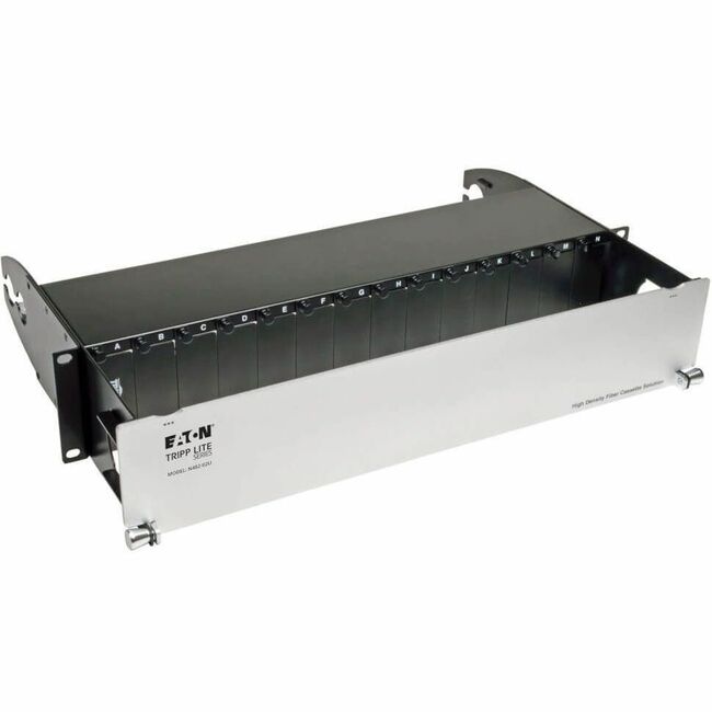 Eaton N482-02U Tripp Lite by Eaton Panel Encastrado de Fibra de Alta Densidad 14 Casete 2URM
