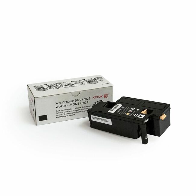 Xerox 106R02759 Cartucho de Tóner Xerox Genuine Phaser® 6020/6022, WorkCentre® 6025/6027 Negro Capacidad Estándar (2000 Páginas) - 106R02759