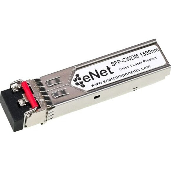 Enet Solutions, Inc. CWDM-SFP10G-1590-ENC ENET Cisco Compatible CWDM-SFP10G-1590 TAA Compliant Functionally Identical 10GBASE-ZR CWDM SFP+ 1590nm 80km Duplex LC Connector