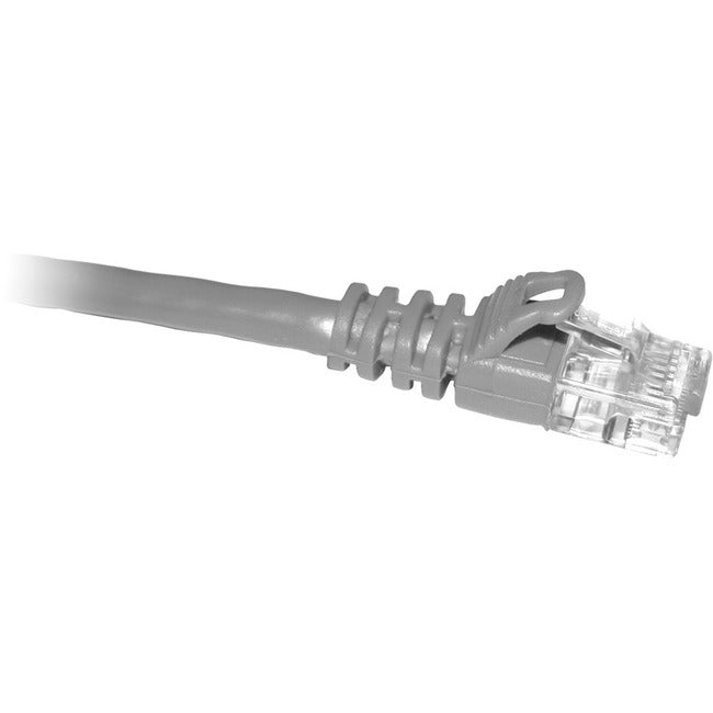 Enet Solutions, Inc. C5E-GY-50-ENC ENET Cat5e Gris Cable de Parche de 50 Pies con Bota Moldeada sin Enganches (UTP) Cable de Parche de Red de Alta Calidad RJ45 a RJ45 - 50Ft