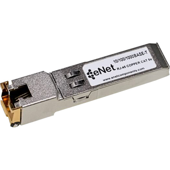 Enet Solutions, Inc. AT-SPTX-ENC ENET Compatible Allied Telesis AT-SPTX TAA Compliant Funcionalmente Idéntico 10/100/1000BASE-T SFP N/A Conector RJ45